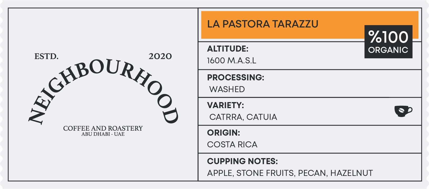 Costa Rica Tarazzu Neighbourhood Roastery